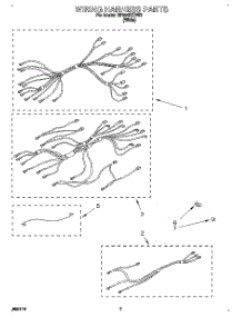 06 - Wiring Harness, Optional parts for Whirlpool Range RF354BXDW0 from AppliancePartsPros.com