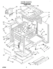 05 - Oven parts for Whirlpool Range SF367PEYQ6 from AppliancePartsPros.com