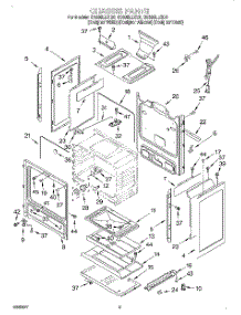 04 - Chassis parts for Whirlpool Range GS395LEGZ0 from AppliancePartsPros.com