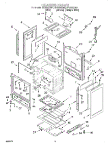 04 - Chassis parts for Whirlpool Range SF362BEGW1 from AppliancePartsPros.com
