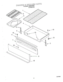 06 - Drawer And Broiler, Optional parts for Whirlpool Range GS395LEHS7 from AppliancePartsPros.com