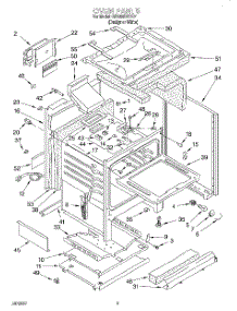 05 - Oven parts for Whirlpool Range SF365BEYQ7 from AppliancePartsPros.com