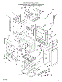 04 - Chassis parts for Whirlpool Range GS395LEGQ6 from AppliancePartsPros.com