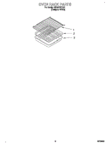 07 - Oven Rack, Literature parts for Whirlpool Range SF367PEYQ7 from AppliancePartsPros.com
