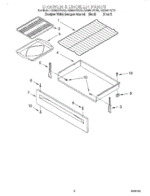 06 - Drawer And Broiler, Optional parts for Whirlpool Range GS395LEGZ3 from AppliancePartsPros.com