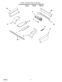 06 - Top Venting, Optional parts for Whirlpool Range RS675PXGQ7 from AppliancePartsPros.com