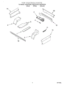 06 - Top Venting, Optional parts for Whirlpool Range RS675PXGZ4 from AppliancePartsPros.com