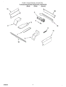 06 - Top Venting, Optional parts for Whirlpool Range RS675PXGB6 from AppliancePartsPros.com