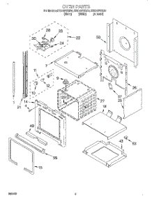 02 - Oven parts for Whirlpool Range RS675PXGQ0 from AppliancePartsPros.com