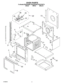 03 - Oven parts for Whirlpool Range RS675PXGT9 from AppliancePartsPros.com