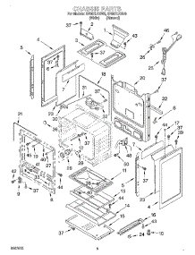 04 - Chassis parts for Whirlpool Range SF367LEHW6 from AppliancePartsPros.com