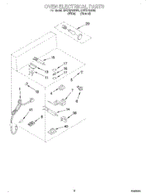 04 - Oven Electrical, Lit / Optional parts for Whirlpool Range SF378PEWW0 from AppliancePartsPros.com