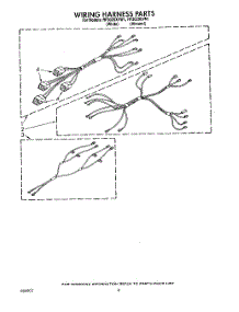 07 - Wiring Harness parts for Whirlpool Range RF3020XVN1 from AppliancePartsPros.com