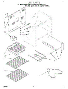 04 - Unit parts for Whirlpool Range RF364PXYQ3 from AppliancePartsPros.com