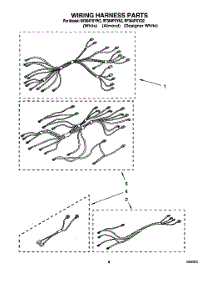 06 - Wiring Harness parts for Whirlpool Range RF364PXYN2 from AppliancePartsPros.com