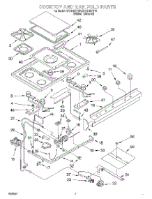 05 - Cooktop And Manifold, Literature parts for Whirlpool Range SF5140EYN2 from AppliancePartsPros.com