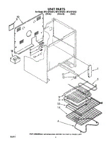 04 - Unit, Optional parts for Whirlpool Range RF315PXXN1 from AppliancePartsPros.com