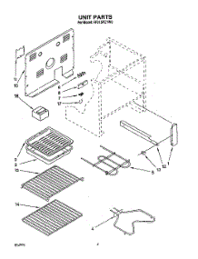 04 - Unit, Optional parts for Whirlpool Range RF315PCYW0 from AppliancePartsPros.com