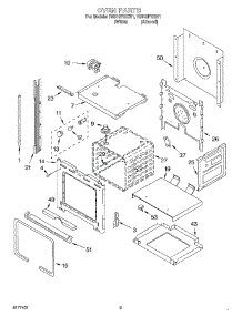 03 - Oven parts for Whirlpool Range RS610PXGW1 from AppliancePartsPros.com