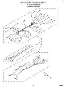 05 - Wiring Harness parts for Whirlpool Range RS610PXYH3 from AppliancePartsPros.com