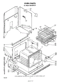 03 - Oven parts for Whirlpool Range RS610PXK0 from AppliancePartsPros.com