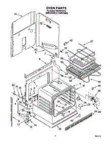 03 - Oven, Literature parts for Whirlpool Range RS610PXYH4 from AppliancePartsPros.com