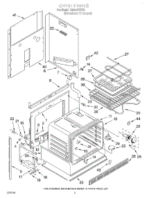03 - Oven, Lit / Optional parts for Whirlpool Range RS610PXYH1 from AppliancePartsPros.com