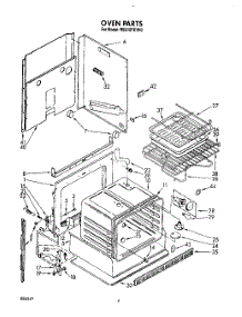 04 - Oven, Lit / Optional parts for Whirlpool Range RS610PXYH0 from AppliancePartsPros.com