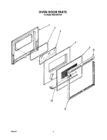 05 - Oven Door, Optional parts for Whirlpool Range RS610PXYH0 from AppliancePartsPros.com