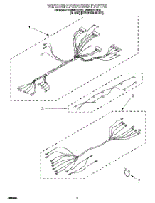 04 - Wiring Harness, Lit / Optional parts for Whirlpool Range RS696PXBB2 from AppliancePartsPros.com