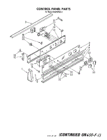 03 - Control Panel parts for Whirlpool Range RS675PXK0 from AppliancePartsPros.com