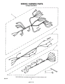 05 - Wiring Harness , Literature And Optional parts for Whirlpool Range RS675PXK0 from AppliancePartsPros.com