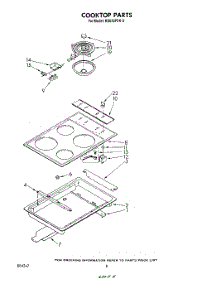 06 - Cook Top parts for Whirlpool Range RS675PXK0 from AppliancePartsPros.com