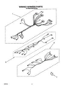 05 - Wiring Harness, Optional parts for Whirlpool Range RS675PXYH0 from AppliancePartsPros.com