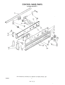03 - Control Panel parts for Whirlpool Range RS675PXV1 from AppliancePartsPros.com