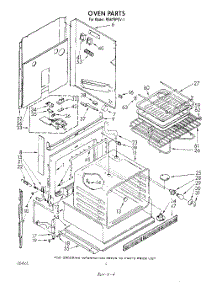 04 - Oven parts for Whirlpool Range RS675PXV1 from AppliancePartsPros.com