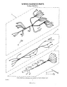 05 - Wiring Harness , Lit / Optional parts for Whirlpool Range RS675PXV1 from AppliancePartsPros.com