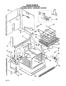 03 - Oven, Literature parts for Whirlpool Range RS675PXYH2 from AppliancePartsPros.com