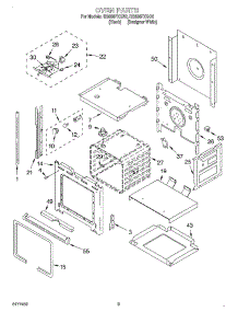 02 - Oven parts for Whirlpool Range RS696PXGQ2 from AppliancePartsPros.com