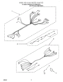 04 - Wiring Harness, Lit / Optional parts for Whirlpool Range RS696PXBQ4 from AppliancePartsPros.com