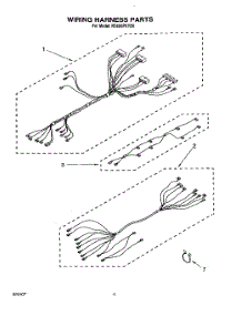 05 - Wiring Harness, Lit / Optional parts for Whirlpool Range RS696PXYB0 from AppliancePartsPros.com