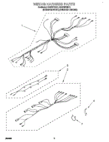 04 - Wiring Harness parts for Whirlpool Range RS675PXBH1 from AppliancePartsPros.com