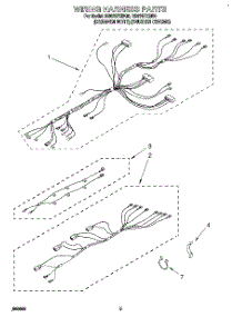 04 - Wiring Harness parts for Whirlpool Range RS675PXBQ0 from AppliancePartsPros.com