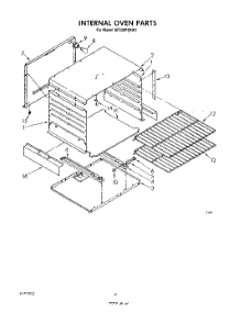 03 - Internal Oven parts for Whirlpool Range SF330PSRW1 from AppliancePartsPros.com