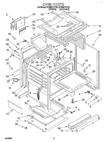 05 - Oven parts for Whirlpool Range SF385PEYW4 from AppliancePartsPros.com
