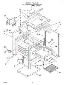04 - Oven parts for Whirlpool Range SF314PEAN3 from AppliancePartsPros.com
