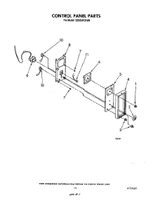 10 - Control Panel parts for Whirlpool Range SE950PERW0 from AppliancePartsPros.com