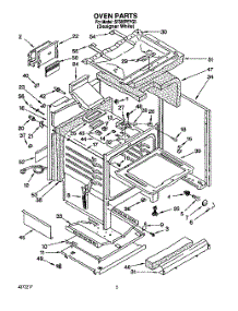 05 - Oven parts for Whirlpool Range SF385PEYQ3 from AppliancePartsPros.com