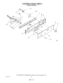 06 - Control Panel parts for Whirlpool Oven SB100PES1 from AppliancePartsPros.com
