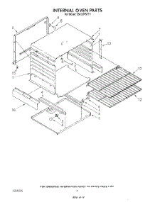 03 - Internal Oven parts for Whirlpool Range SS333PSTT1 from AppliancePartsPros.com